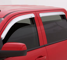 Load image into Gallery viewer, AVS 2019 Chevrolet Silverado / GMC Sierra Front &amp; Rear Ventvisor Window Deflectors 4pc - Chrome