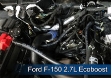 Load image into Gallery viewer, J&amp;L 2011-2022 Ford F-150 2.7L/3.5L/5.0L Passenger Side Oil Separator 3.0 - Black Anodized