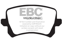 Load image into Gallery viewer, EBC 15+ Audi Q3 2.0 Turbo Redstuff Rear Brake Pads