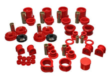 Load image into Gallery viewer, Energy Suspension 90-96 Nissan 300ZX Red Hyper-Flex Master Bushing Set (Sway bar end link bushings a