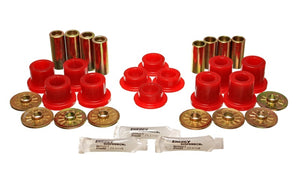 Energy Suspension 92-02 Dodge Viper Red Front Control Arm Bushing Set