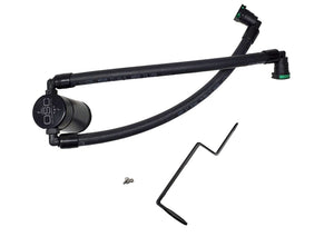 J&L 2021-2022 Ford Bronco 1.5L EcoBoost Passenger Side Oil Separator 3.0 - Black Anodized