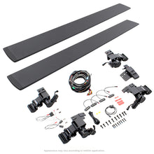 Load image into Gallery viewer, Go Rhino 11-22 Ram 2500/3500 CC 4dr E-BOARD E1 Electric Running Board Kit (No Drill) - Tex. Blk