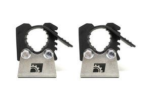 BuiltRight Industries Riser Mount (Pair) - Includes 1in-2.25in Clamps