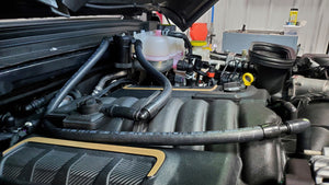 J&L 2021-2022 Jeep Wrangler 392 Oil Seperator 3.0 Passenger Side - Black Anodized