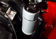 Load image into Gallery viewer, J&amp;L 2015-2022 Ford Mustang EcoBoost Driver Side Oil Separator 3.0 - Clear Anodized