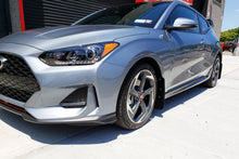 Load image into Gallery viewer, Rally Armor 19-21 Hyundai Veloster Turbo R-Spec Red UR Mud Flap w/ White Logo