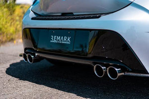 Remark Catback Exhaust for Toyota Corolla Hatchback (2019+) Quad-Exit/BURNT Stainless Steel Tips