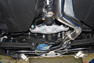 Invidia 15+ Subaru WRX/STI 4Dr Q300 Twin Outlet Rolled Titanium Burnt Quad Tip Cat-Back Exhaust