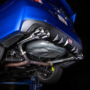DC Sports 2015-2021 Subaru WRX/STI 2.0L & 2.5L Muffler Delete System "Polished Tips"