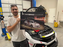 Load image into Gallery viewer, Hybrid Racing x Eric Kutil Racing #82 GLTC Racecar Poster HYB-PST-00-01