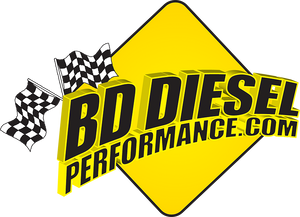 BD Diesel Xtruded Trans Oil Cooler - 1/2 inch Cooler Lines