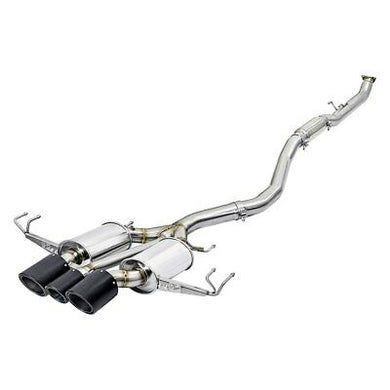 aFe POWER Takeda Catback Dual-Exit Exhaust 17+ Honda Civic Type R w/CF Tips