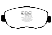 Load image into Gallery viewer, EBC 93-97 Lexus GS300 3.0 Redstuff Front Brake Pads