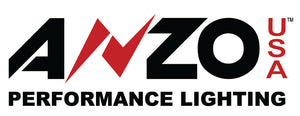 ANZO 2007-2013 Toyota Fj Cruiser LED Parking Lights Black w/ Amber Reflector