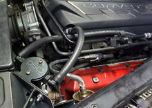 Load image into Gallery viewer, J&amp;L 20-21 Chevrolet Corvette 6.2L LT2 Targa Top Passenger Side Oil Separator 3.0 - Black Anodized
