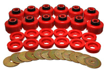 Load image into Gallery viewer, Energy Suspension Body Mount Set - Red