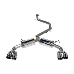 Remark Catback Exhaust for Toyota Corolla Hatchback (2019+) Quad-Exit Regular Stainless Steel Tips