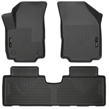 Load image into Gallery viewer, Husky Liners 2018 Chevrolet Equinox Weatherbeater Black Front &amp; 2nd Seat Floor Liners