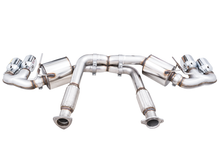 Load image into Gallery viewer, AWE Tuning 2020 Chevrolet Corvette (C8) Touring Edition Exhaust - Quad Chrome Silver Tips