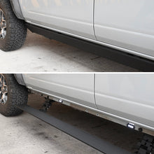 Load image into Gallery viewer, Go Rhino 11-22 Ram 2500/3500 CC 4dr E-BOARD E1 Electric Running Board Kit (No Drill) - Tex. Blk