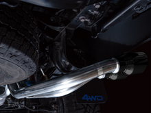 Load image into Gallery viewer, AWE 16-22 Toyota Tacoma 0FG Catback Exhaust w/ BashGuard - Dual Diamond Black Tips