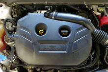 Load image into Gallery viewer, J&amp;L 13-18 Ford Fusion 2.0L EcoBoost Passenger Side Oil Separator 3.0 - Clear Anodized