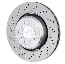 Load image into Gallery viewer, SHW 08-13 BMW M3 4.0L Left Front Cross-Drilled Lightweight Brake Rotor