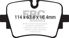 Load image into Gallery viewer, EBC 14+ Jaguar F-Type (Cast Iron Rotors Only) 5.0 Supercharged (490) Yellowstuff Rear Brake Pads