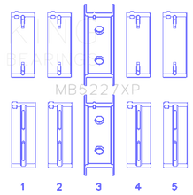 Load image into Gallery viewer, King Mitsubishi 4G63/4G64 6 Bolt 1st Gen DSM (Size STD) Performance Main Bearing Set