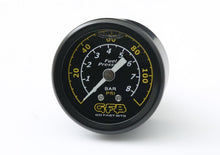 Load image into Gallery viewer, GFB Fuel Pressure Gauge (Suits 8050/8060) 40mm 1-1/2in 1/8MPT Thread 0-120PSI