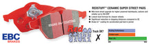 Load image into Gallery viewer, EBC 02-03 Mini Hardtop 1.6 Redstuff Front Brake Pads