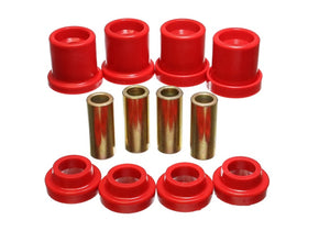 Energy Suspension 90-96 Nissan 300ZX Red Rear Sub Frame Set