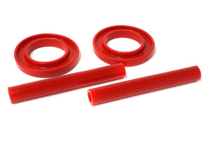 Energy Suspension 83-04 Ford Mustang SVO Red Front Spring Upper & Lower Isolator Set