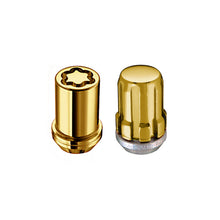 Load image into Gallery viewer, McGard SplineDrive Tuner 5 Lug Install Kit w/Locks &amp; Tool (Cone) M12X1.25 / 13/16 Hex - Gold