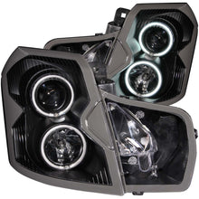 Load image into Gallery viewer, ANZO 2003-2007 Cadillac Cts Projector Headlights w/ Halo Black (CCFL)