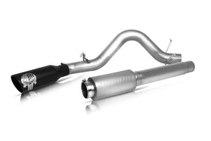Gibson 07-19 Toyota Tundra SR5 5.7L 4in Patriot Skull Series Cat-Back Single Exhaust - Stainless
