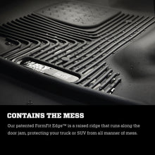 Load image into Gallery viewer, Husky Liners 2015 Ford F-150 SuperCrew Cab X-Act Contour Black Front Seat Floor Liners