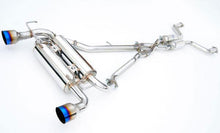 Load image into Gallery viewer, Invidia 09+ 370Z Gemini Single Layer Titanium Tip Cat-back Exhaust