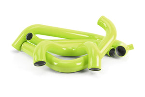 Perrin 2015+ Subaru STI Neon Yellow Boost Tubes w/ Black Couplers