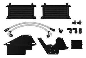 Mishimoto 08-14 Mitsubishi Lancer Evolution X Black Oil Cooler Kit